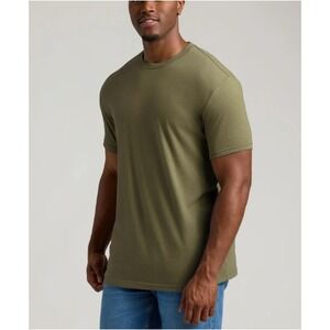 True Classic Men's Military Green Classic Crew Neck Short Sleeve Tee‎ Size XL